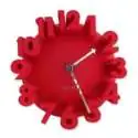 Horloge grands chiffres relief 3D