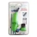 Aspirateur USB clavier informatique 2 brosses embouts