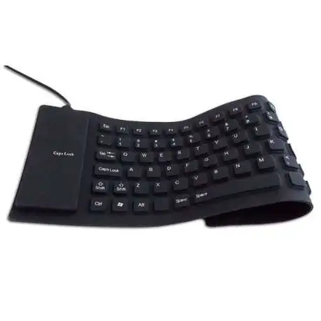 Clavier silicone flexible USB