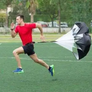 Parachute d'entraînement pour sportif