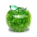 Puzzle 3D effet crystal en forme de pomme