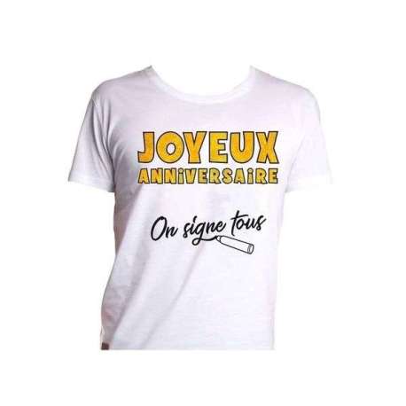 JOYEUX ANNIVERSAIRE' T-shirt Homme