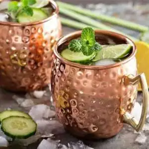 Verre pour cocktail Moscow Mule Mug 550 ml en Cuivre