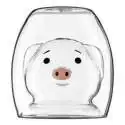 Verre à Double Paroi cochone tasse café thé mug originale cochon