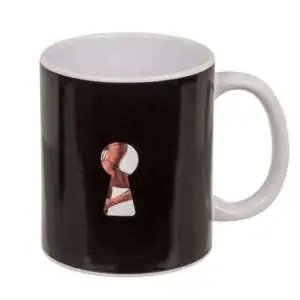 Mug thermoréactif Striptease Femme Tasse Thermo-changeante Sexy