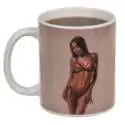 Mug thermoréactif Striptease Femme Tasse Thermo-changeante Sexy