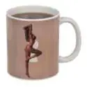 Mug thermoréactif Striptease Femme Tasse Thermo-changeante Sexy