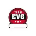 12 stickers personnalisables team EVG pour vêtements personnalisables