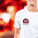 12 stickers personnalisables team EVG pour vêtements personnalisables