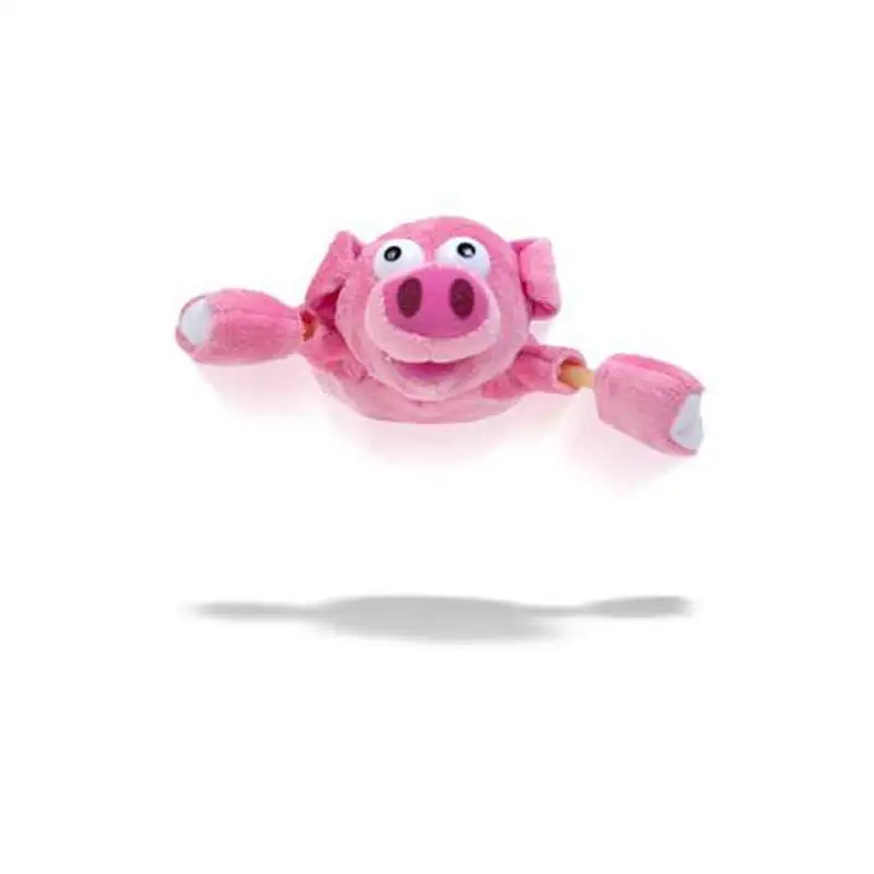 Acheter Jouets en peluche cochon avec sifflet intégré, poupée cochon ange  rotatif avec horloge, jouets de décompression doux suspendus, jouets  rotatifs à queue de ficelle
