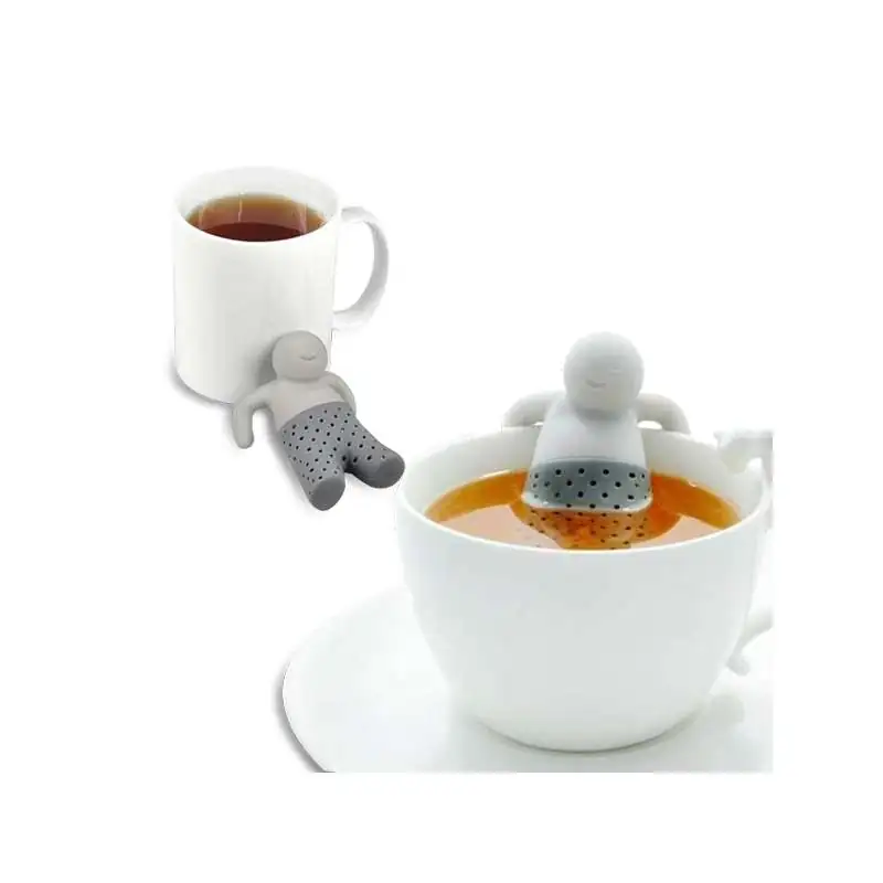 Infuseur de thé forme de bonhomme relax - Totalcadeau