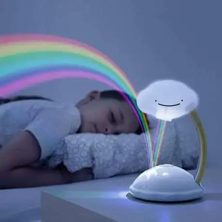 Veilleuse nuage mignonne, avec télécommande Lampe pour enfants pour chambre  à coucher, Lampe portable à 7 couleurs changeantes LED, pour veilleuse pour  enfants Cadeaux de Noël