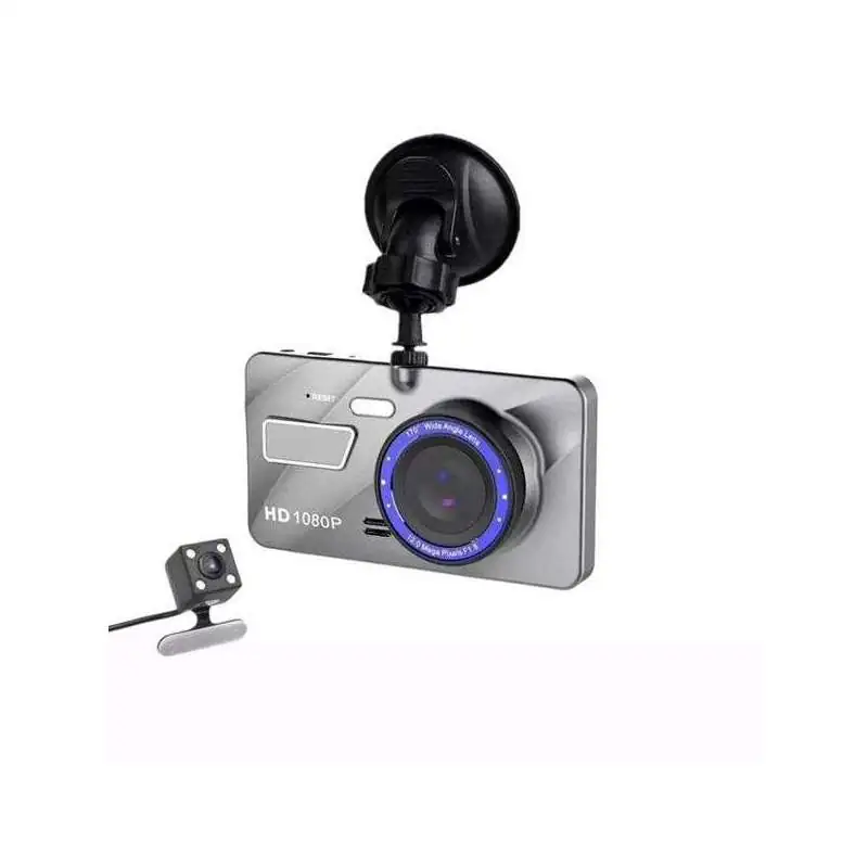Dashcam pour voiture - Caméra avant et arrière - Miroir - Full HD