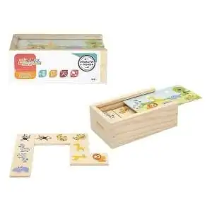 Domino motif animaux jeu montessori