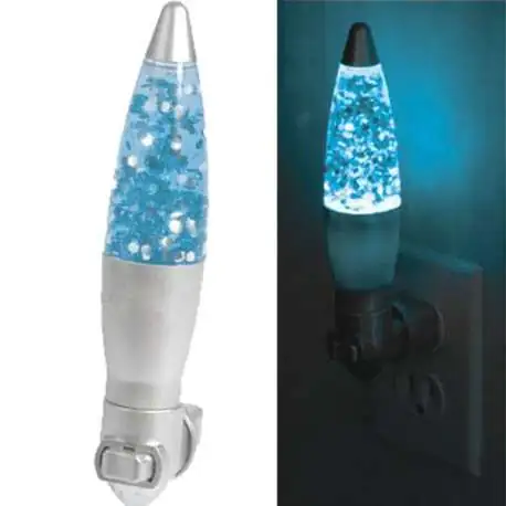 Lampe à lave lumineuse à paillette 35 cm lavalampe - Change de couleurs