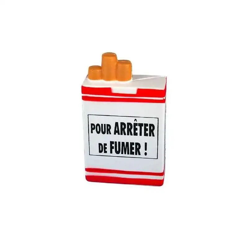 Antistress faux paquet de cigarette Fidget Squishy anti-stress - Totalcadeau