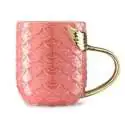 Mug Sirène Rose: Tasse Originale avec Poignée Queue de Sirène