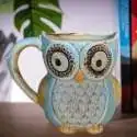 Tasse Hibou 3D Bleu Mug original chouette relief