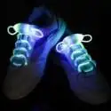 Lacets LED Lumineux: Modes Fixe, Clignotement Rapide ou Lent