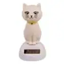 Figurine Solaire Chat: Hoche la Tête - Déco Animée Amusante et Écologique