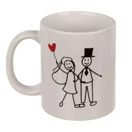 Mug pour Couple Marié: Tasses Originales pour Mariage & Anniversaires